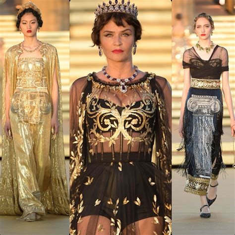 dolce gabbana agrigento|Dolce & Gabbana alta moda show.